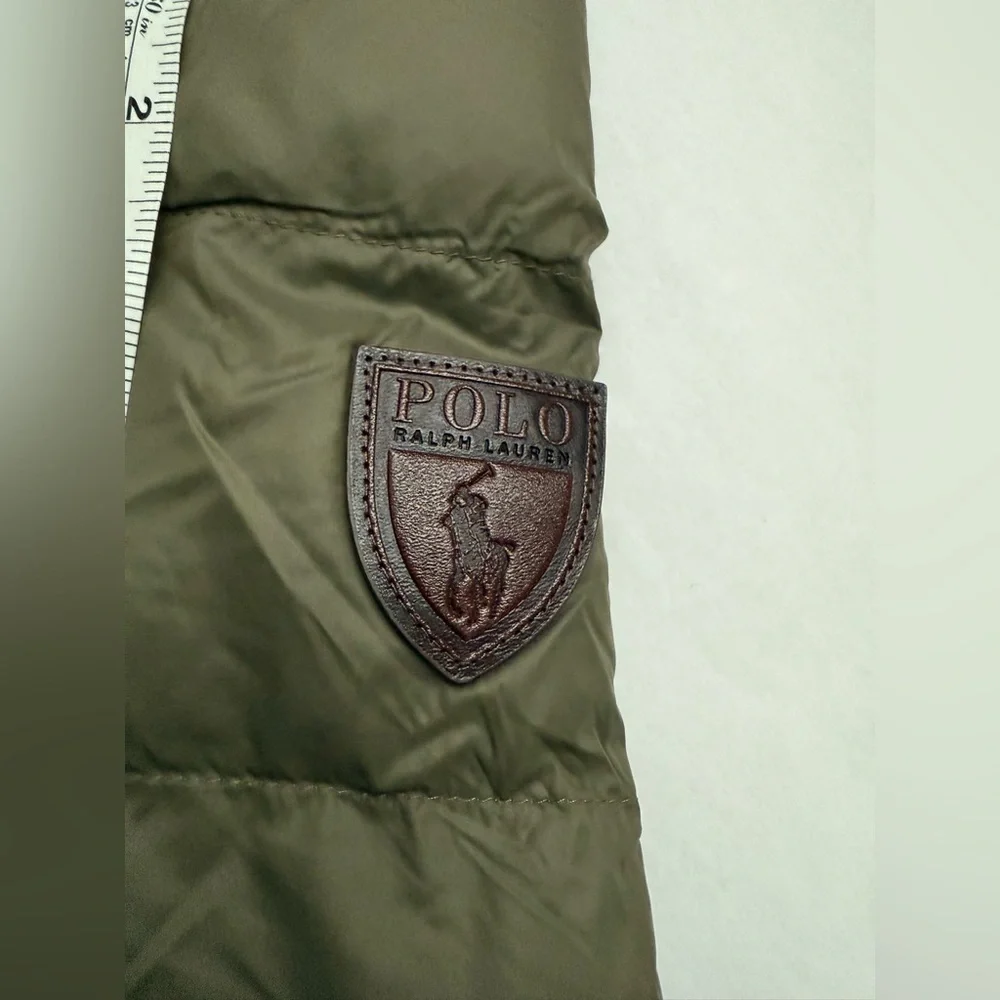 Polo Ralph Lauren Men's Olive Puffer Jacket - Picture 5 of 16